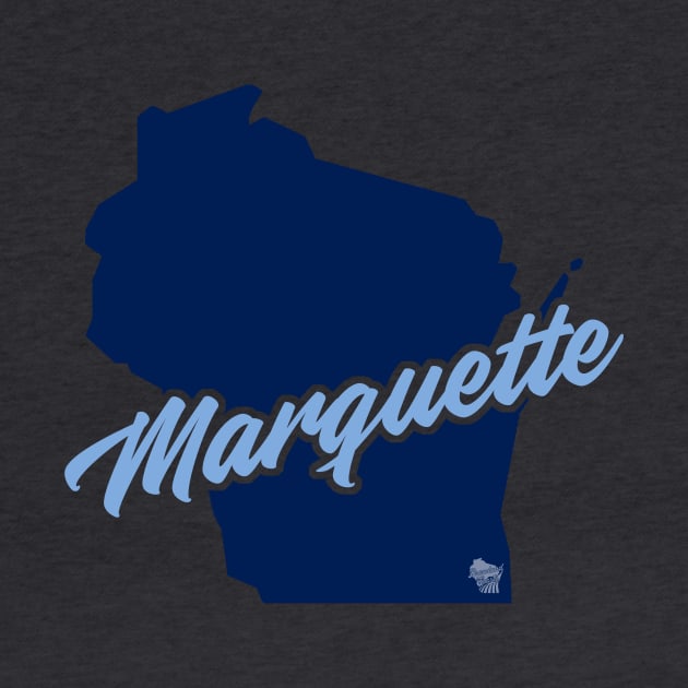 Marquette Script State by We Are Marquette